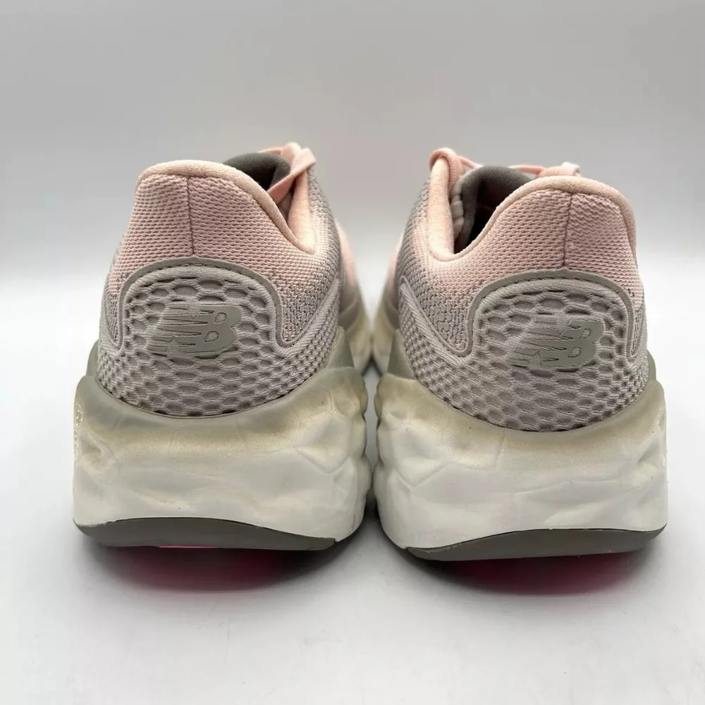 NEW BALANCE V3 Pink and Gray Athletic Running Shoes with Cushioned Midsole - Picture 2 of 5